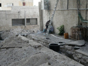 بالصور: بدء تنفيذ مشروع البنية التحتية لمخازن الجمعية الأرثوذكسية المحررة